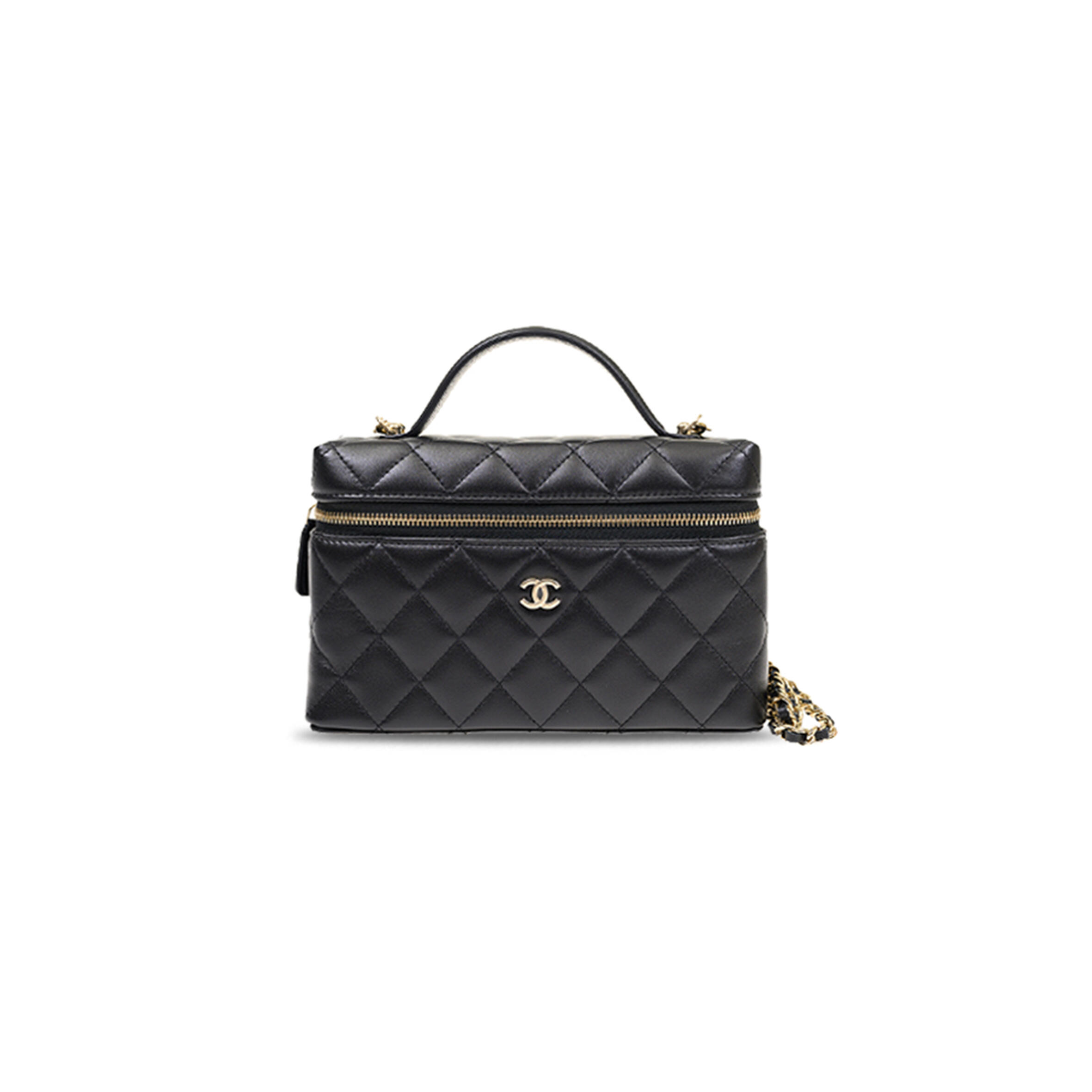 Ch**el lambskin chain shoulder bag ap4385 (19.5*17*5cm)